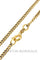 Collier Chaîne maille gourmette 58 Facettes 31971