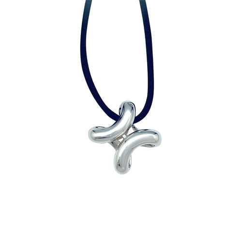Collier Collier Hermès "Lima" en argent. 58 Facettes 30096