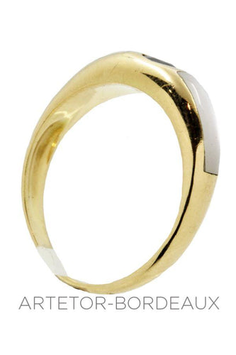 Bague 55 Bague nacre et spinelle 58 Facettes 27411
