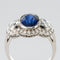 Bague 50 Bague Saphir et Diamants esprit art déco 58 Facettes 09-007-2344492-50