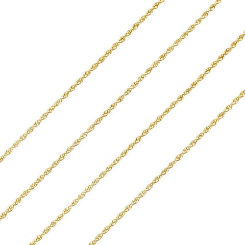 Collier Sautoir ancien maille torsadée 58 Facettes 16-150