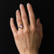 Bague 53 Bague pierre de lune et saphirs 58 Facettes 17-314-53-1