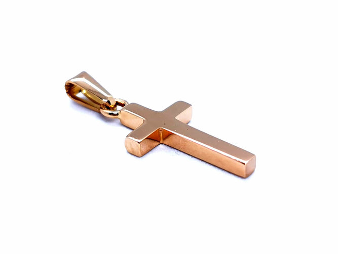Pendentif Becker Pendentif Croix Or jaune 58 Facettes 951839CD