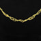 Collier Collier or personnages entrelacés 58 Facettes 12-037