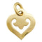 Pendentif Pendentif O.J.Perrin, "Coeur Légendes", or jaune. 58 Facettes 30617