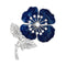 Broche Broche "Eglantine" Boucheron en or et platine, émail et diamants. 58 Facettes 29921