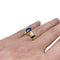 Bague 51 Bague Boucheron en or jaune, saphirs et diamants. 58 Facettes 29407-1