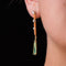 Boucles d'oreilles Pendants d'oreilles anciens diamants et tourmalines 58 Facettes AR0007461