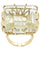 Bague 53 Bague moderne quartz rutile 58 Facettes 27391