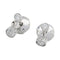Boucles d'oreilles Boucles d'oreilles pendantes en or blanc et diamants. 58 Facettes 30144
