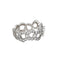Bague 51 Bague Dior "Archi" en or blanc et diamants. 58 Facettes 30218