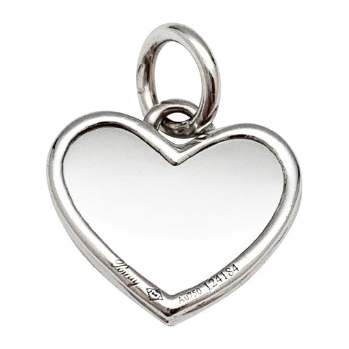 Pendentif Pendentif Poiray, collection "L'Attrape-coeur", or blanc, diamants. 58 Facettes 30353