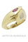 Bague 51 Bague rubis et diamants 58 Facettes 15521