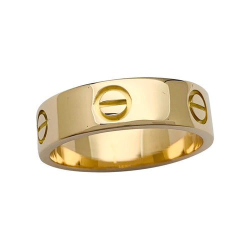 Bague 59 Bague Cartier modèle "Love" en or jaune. 58 Facettes 30078