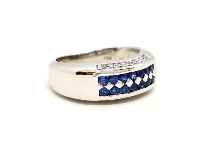 Bague 53 Bague Or blanc Diamant 58 Facettes 718105CN