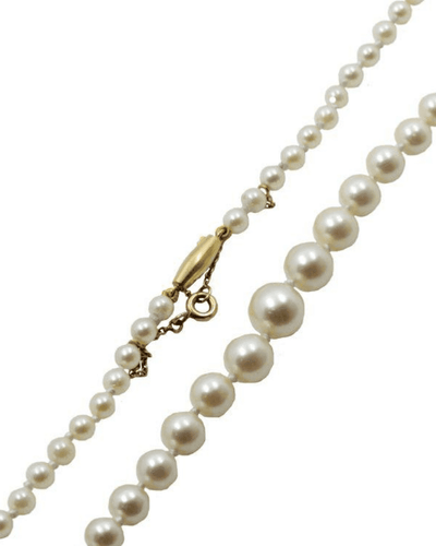 Collier Collier de perles en chute 58 Facettes