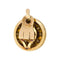 Boucles d'oreilles Boucles d'oreilles demi-sphères en or jaune et diamants. 58 Facettes 29927