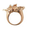 Bague 55 Bague Boucheron, "Exquises confidences", or rose et diamants. 58 Facettes 30662