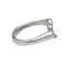 Bague 51 Bague Tiffany & Co. "Open heart" en argent et diamants. 58 Facettes 30462