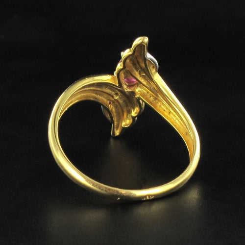 Bague 48 Bague rubis diamants moderne 58 Facettes 8097-8389817-50