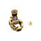 Boucles d'oreilles Boucles d'oreilles Van Cleef & Arpels "Saint Germain" en or jaune, améthystes et nacres. 58 Facettes 30290