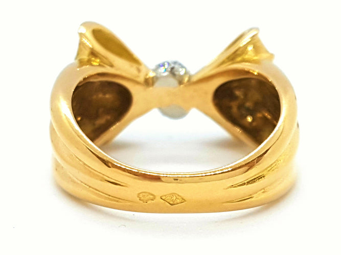 Bague 53 Bague Or jaune Diamant 58 Facettes 00022GD
