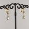 Boucles d'oreilles Boucles d'oreilles trembleuses diamants 19ème siècle 58 Facettes 18-145