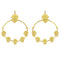 Boucles d'oreilles Boucles d'oreilles créoles masques 58 Facettes DEBO5