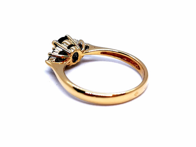 Bague 53 Bague Or jaune Saphir 58 Facettes 978903CN