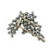 Broche Broche Chaumet diamants, platine et or blanc. 58 Facettes 30612