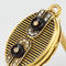 Collier Collier ancien médaillon et coulants émaillés et diamants 58 Facettes 18-357