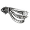 Clip Double clip Boucheron, "Noeud" en platine, or blanc et diamants. 58 Facettes 27909