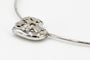 Collier Van der Bauwede Collier Lierre Or blanc Diamant 58 Facettes 00024GD