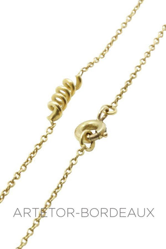 Collier Chaine ressorts 58 Facettes 13161