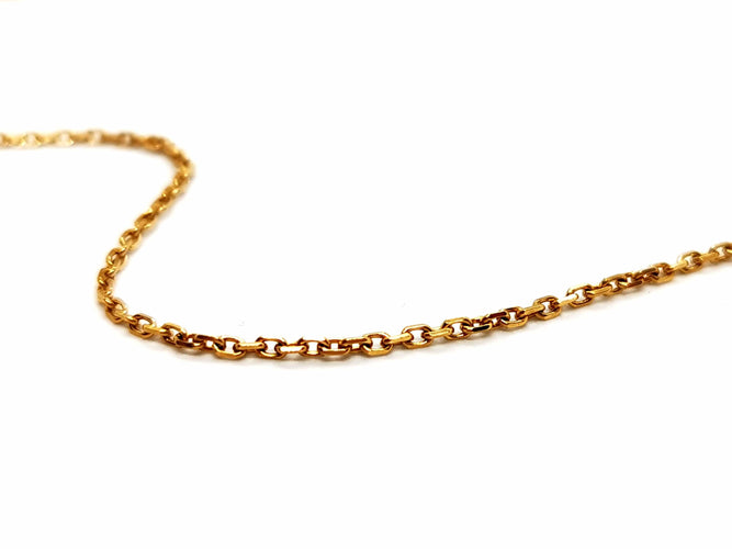 Collier Collier Maille forçat Or jaune 58 Facettes 1141245CD