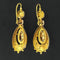 Boucles d'oreilles Pendants d'oreilles anciens turquoises et perles fines 58 Facettes 17-326A