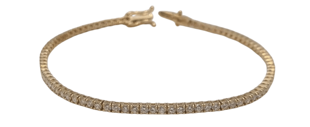 Bracelet Bracelet Rivière Or jaune Diamants 58 Facettes