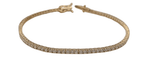 Bracelet Bracelet Rivière Or jaune Diamants 58 Facettes