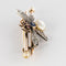 Broche Broche ancienne insecte perle fine saphir et diamants 58 Facettes 17-280