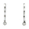 Boucles d'oreilles Boucles d'oreilles diamants en or blanc et platine. 58 Facettes 29622