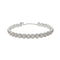 Bracelet Bracelet Messika, modèle "Joy Diamond Halo", diamants et or blanc. 58 Facettes 28125