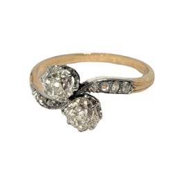 Bague 59 Bague Toi & Moi diamants 58 Facettes 1-1181/2
