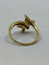 Bague 51 Bague papillon en or jaune & pierres fines 58 Facettes