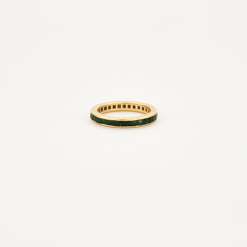 Bague 53 3 Alliances tour complet Saphirs Emeraudes Rubis 58 Facettes 230425