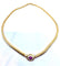Collier Collier rubis cabochon diamants 58 Facettes