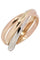 Bague ALLIANCE 3 ANNEAUX 3 ORS 58 Facettes 052421