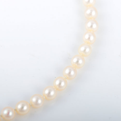 Collier Collier de perles vintage 58 Facettes 2522