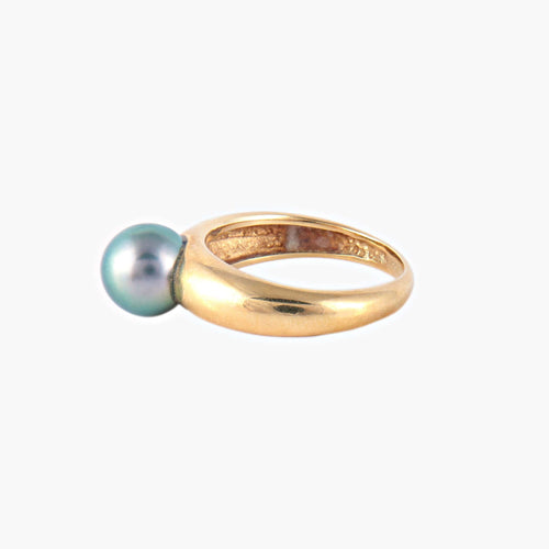 Bague 53 Bague Perle de Tahiti 58 Facettes