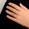 Bague 53.5 Bague Emeraude, Diamants, Or Jaune 58 Facettes