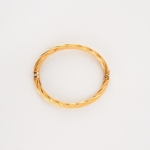 Bracelet Bracelet Jonc or jaune 58 Facettes